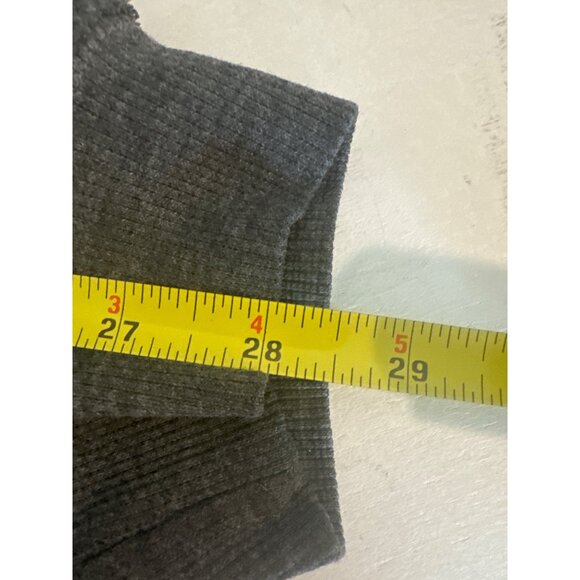 The Scrappy Camper + NY&Co Womens XL Upcycled Tunic Gray Terry Pumpkin Halloween - Picture 8 of 11